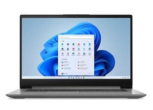 Lenovo IdeaPad 3 17.3" i3-1215U 8 GB DDR4-SDRAM 512 GB SSD Wi-Fi 6 цена и информация | Ноутбуки | 220.lv