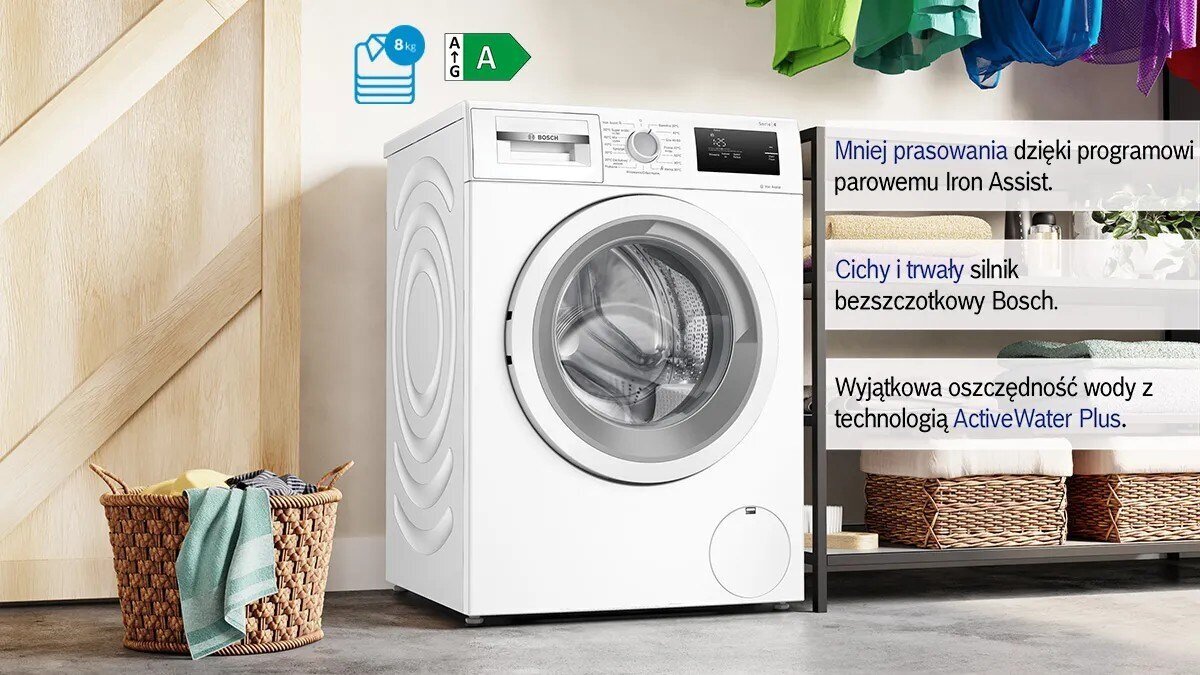 Bosch WAN2405MPL цена и информация | Veļas mašīnas | 220.lv