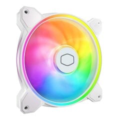 Cooler Master MasterFan MF140 Halo White Edition (MFL-B4DW-16NP2-R2) cena un informācija | Datora ventilatori | 220.lv