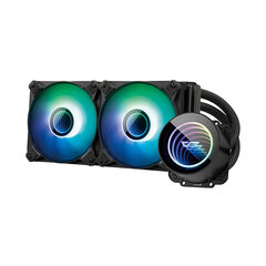 Darkflash DX240 V2 PC Water Cooling ARGB 2x 120x120 cena un informācija | Datora ventilatori | 220.lv