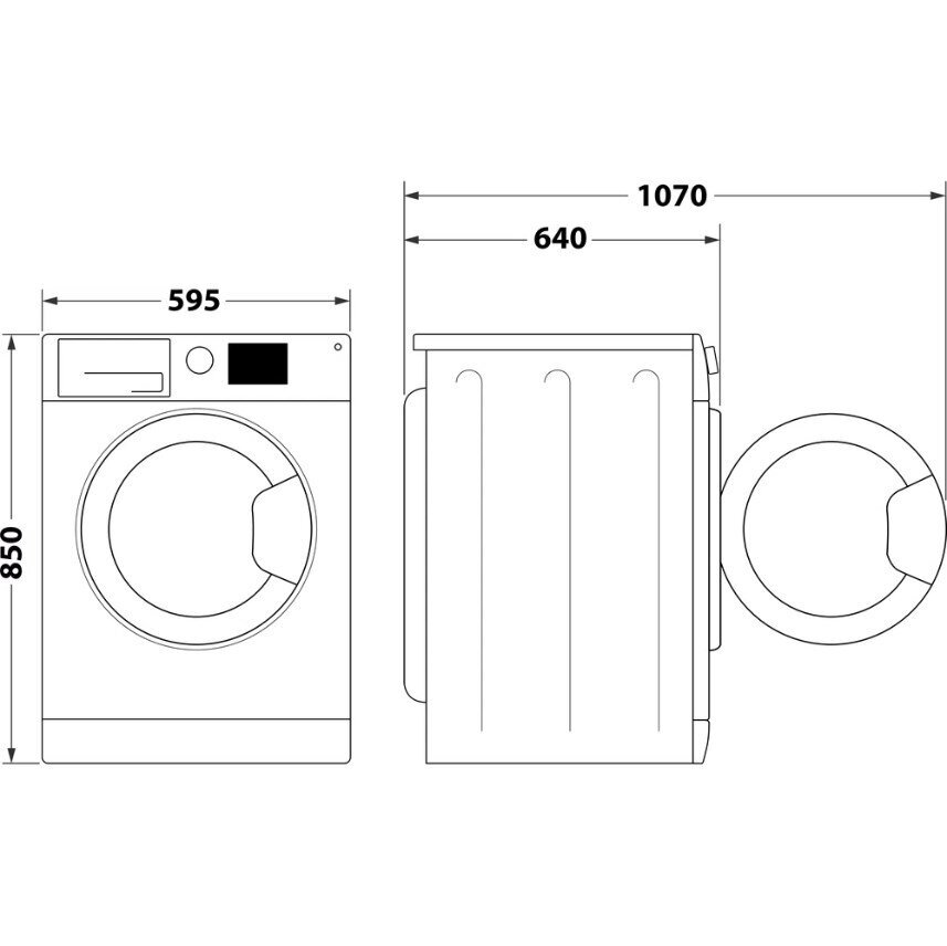 Hotpoint AQ104D497SD цена и информация | Veļas mašīnas | 220.lv