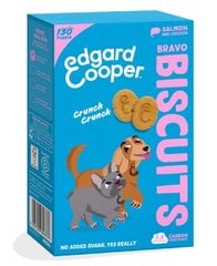 Edgard Cooper cepumi suņiem, ar lasi un vistu, 400g cena un informācija | Gardumi suņiem | 220.lv