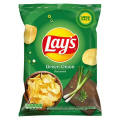 Kartupeļu čipsi Lays Green Onion, 200 g cena un informācija | Uzkodas, čipsi | 220.lv