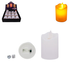 светодиодная свеча, 7 см, 1 шт цена и информация | Подсвечники, свечи | 220.lv