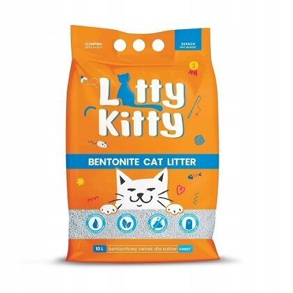 Pakaiši kaķiem Litty Kitty, 10 l/8 kg цена и информация | Kaķu smiltis, pakaiši | 220.lv