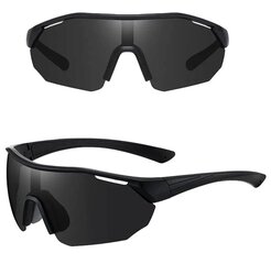 Polarizētas sporta brilles vīriešiem B58, melnas cena un informācija | Sporta brilles | 220.lv