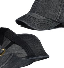Кепка с носиком YR82, черная цена и информация | Мужские шарфы, шапки, перчатки | 220.lv