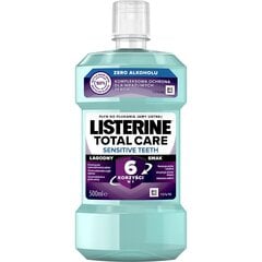 Listerine Total Care Sensitive Универсальное Средство для Ухода за Чувствительной Полостью Рта, 500 мл цена и информация | Зубные щетки, пасты | 220.lv