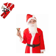 Ziemassvētku tērps bērniem, sarkans cena un informācija | Karnevāla kostīmi, maskas un parūkas | 220.lv