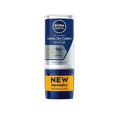 Lodīšu dezodorants Nivea Men Derma Control Clinical 96H vīriešiem, 50 ml cena un informācija | Dezodoranti | 220.lv