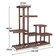 Подставка для цветов FLuxar home POL001 цена и информация | Подставки для цветов, держатели для вазонов | 220.lv