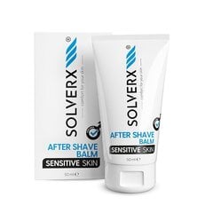 Pēcskūšanās balzams vīriešiem Solverx Sensitive Skin, 50 ml cena un informācija | Skūšanās piederumi, kosmētika | 220.lv