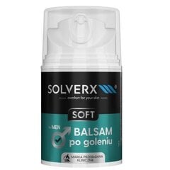 Специальный мужской бальзам Solverx после бритья, 50 мл цена и информация | Косметика и средства для бритья | 220.lv