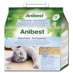 Kaķu pakaiši JRS Cat’s Best Anibest Eco, 10 l/4,5 kg cena un informācija | Kaķu smiltis, pakaiši | 220.lv