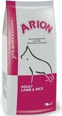 Arion Petfood Adult Premium pieaugušiem jutīgiem suņiem, ar jēru, 10+2 kg cena un informācija | Sausā barība suņiem | 220.lv
