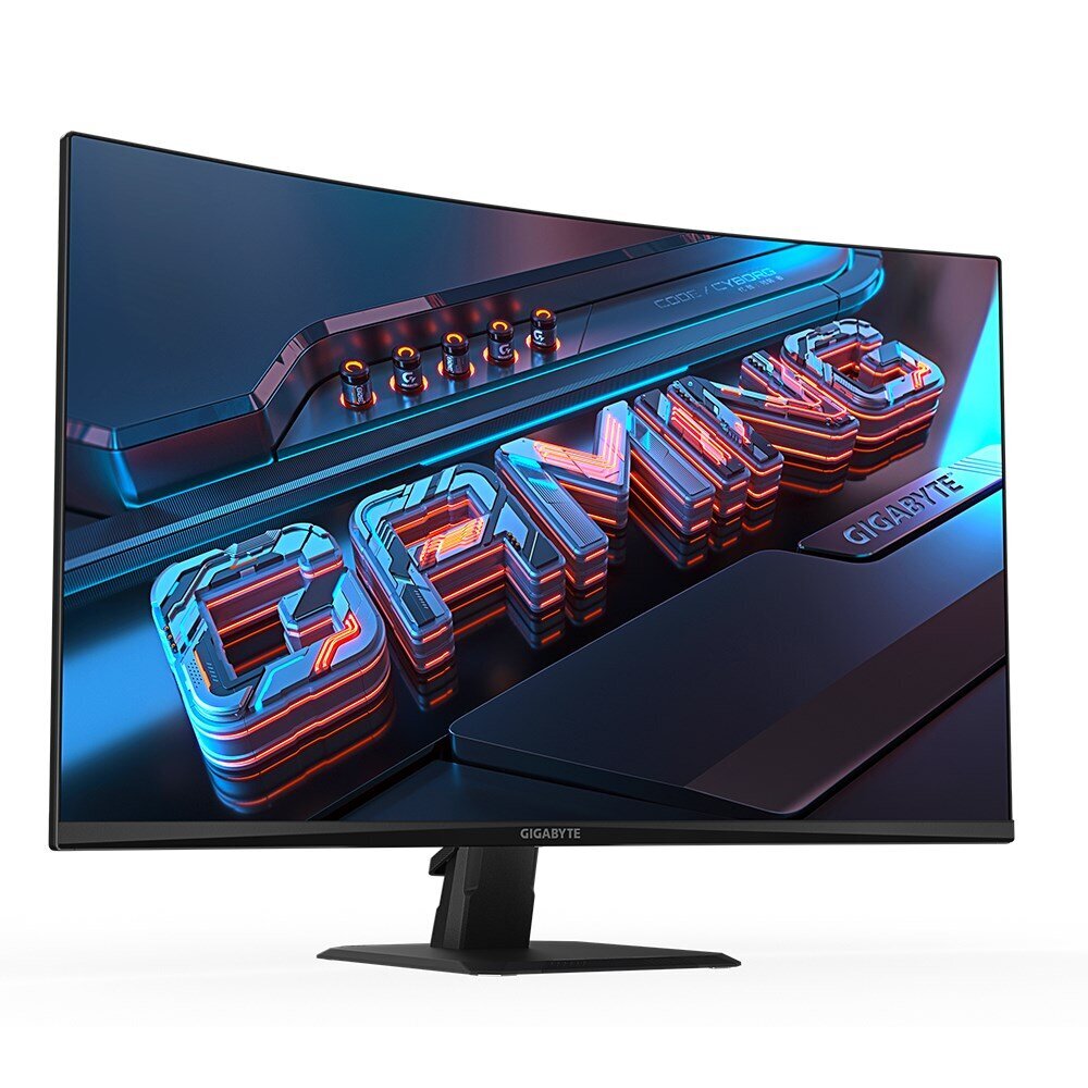 Gigabyte GS32QC datora monitors 80 cm (31,5") 2560 x 1440 pikseļi Quad HD LCD Melns цена и информация | Monitori | 220.lv