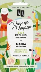 Маска-скраб для лица Aa Voyage Voyage, 2x 5 мл цена и информация | Маски для лица, патчи для глаз | 220.lv
