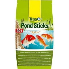 Barība dīķa zivīm Tetra Pond Sticks, 40 l cena un informācija | Zivju barība | 220.lv