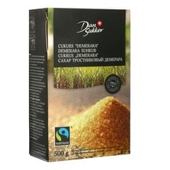 Cukurs Dan Sukker Demerara, 500 g cena un informācija | Pārtikas piedevas | 220.lv