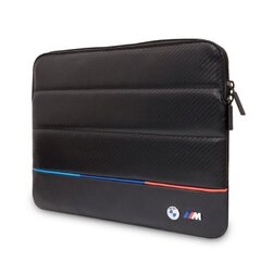 Sleeve BMW BMCS14PUCARTCBK 14&quot; black|black Carbon Tricolor BMW000517-0 цена и информация | Рюкзаки, сумки, чехлы для компьютеров | 220.lv