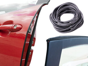 Профиль для бампера по краю автомобильной двери, 10 м, черный цена и информация | Авто принадлежности | 220.lv