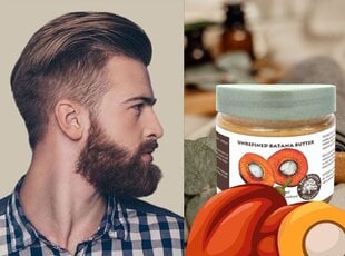 Batana eļļa-sviests matiem un bārdai Best Natures Cosmetic, 150 ml cena un informācija | Skūšanās piederumi, kosmētika | 220.lv