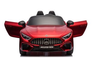 Электромобиль для детей Mercedes-Benz SL63 с музыкальным модулем, красный цена и информация | Электромобили для детей | 220.lv