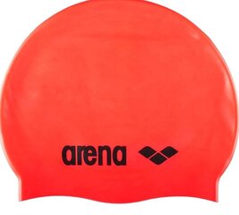 Peldcepure Arena Classic, sarkana cena un informācija | Peldcepures | 220.lv