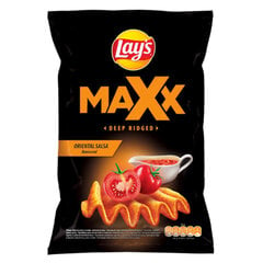 Kartupeļu čipsi Lays Maxx, 130 g cena un informācija | Uzkodas, čipsi | 220.lv