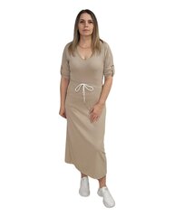 Платье женское, цвет песочный цена и информация | Платья | 220.lv