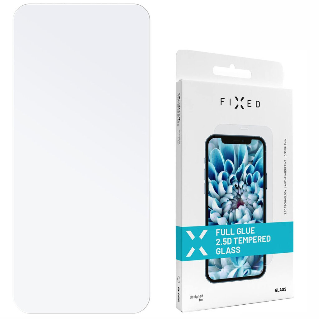 Rūdīts stikls fiksēts pilnībā līmēts 25D rūdīts stikls Galaxy A54 5G caurspīdīgs цена и информация | Ekrāna aizsargstikli | 220.lv