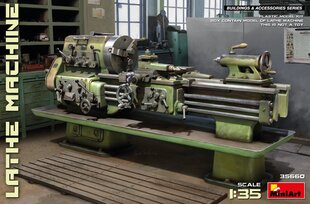 Līmējošais modelis MiniArt 35660 Lathe Machine 1/35 цена и информация | Склеиваемые модели | 220.lv