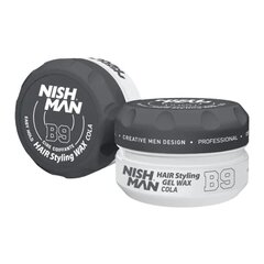 Matu veidošanas vasks Nishman Hair Styling Wax B9 Cola vīriešiem, 150 ml cena un informācija | Matu veidošanas līdzekļi | 220.lv