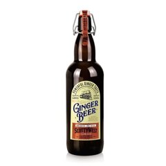 Газированный ароматизированный безалкогольный напиток Scotty West Original Ginger Beer, 1,0 л цена и информация | Прохладительные напитки | 220.lv