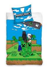 Kомплект детского постельного белья Minecraft 140x200см, 2 части цена и информация | Детское постельное бельё | 220.lv