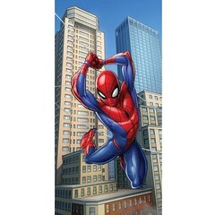 Bērnu dvielis Spiderman 70x140 cena un informācija | Dvieļi | 220.lv