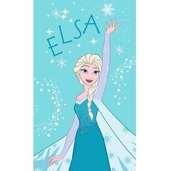 Bērnu dvielis Frozen Elsa 30x50cm cena un informācija | Dvieļi | 220.lv