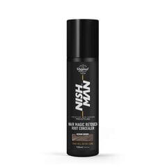 Spray ieaugušu matu saknēm Nishman Hair Magic Retouch Root Concealer, Medium Brown, 100 ml cena un informācija | Matu krāsas | 220.lv