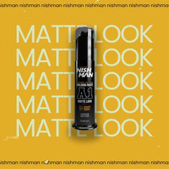 Matēts ieveidošanas vasks matiem Nishman Hair Styling Matte Wax A1, 100 ml cena un informācija | Matu veidošanas līdzekļi | 220.lv