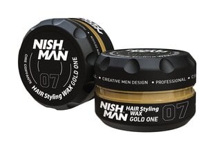 Воск для волос Nishman Styling Wax 07 Gold One, 150 ml цена и информация | Средства для укладки волос | 220.lv