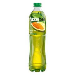 Негазированный освежающий напиток со вкусом цитрусового зеленого чая Fuze Tea, 1,5 л цена и информация | Прохладительные напитки | 220.lv