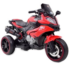 Ar akumulatoru darbināms motocikls bērniem Super Toys HLX2018, sarkans цена и информация | Электромобили для детей | 220.lv