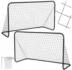 Futbola vārti Springos, 183x122x61 cm, 2 gab. cena un informācija | Futbola vārti un tīkls | 220.lv