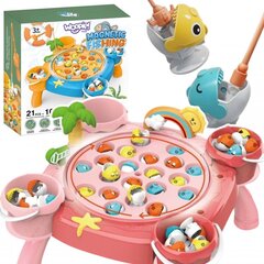 Игровой набор «Рыбалка» 36 деталей, синий, WOOPIE цена и информация | Развивающие игрушки | 220.lv