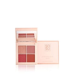 Палетка теней для век Sosu Cosmetics Eyeshadow Quad Berry, 4,8 г цена и информация | Тушь, средства для роста ресниц, тени для век, карандаши для глаз | 220.lv