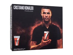 Komplekts Cristiano Ronaldo Fearless vīriešiem: tualetes ūdens EDT, 30 ml + dušas želeja, 150 ml cena un informācija | Vīriešu smaržas | 220.lv