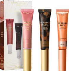 Kosmētikas komplekts Revolution Pro Medium: bronzeris, 15 ml + vaigu sārtums, 12 ml + izgaismošanas līdzeklis, 15 ml cena un informācija | Bronzeri, vaigu sārtumi | 220.lv