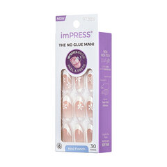 Искусственные ногти ImPress Mod French, Fearless, 30 шт. цена и информация | Средства для маникюра и педикюра | 220.lv