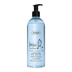 Micelārais ūdens Ziaja Jeju Young Skin Blue, 390 ml cena un informācija | Sejas ādas kopšana | 220.lv