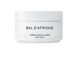 Mitrinošs ķermeņa krēms Byredo Bal d`Afrique, 200 ml cena un informācija | Ķermeņa krēmi, losjoni | 220.lv